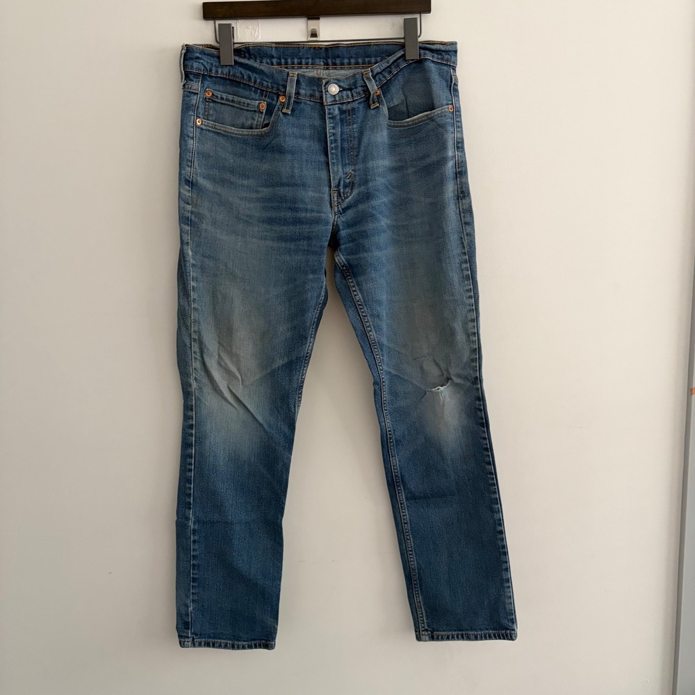 Levis 511 Slim Fit Jeans Mens Blue Denim Medium Wash W34 L30